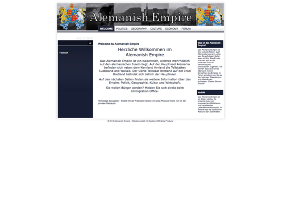 Alemanish Empire 2013
